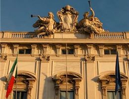 Il palazzo della Consulta.
