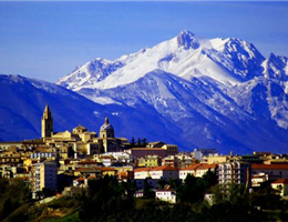 Chieti e l'Appennino.