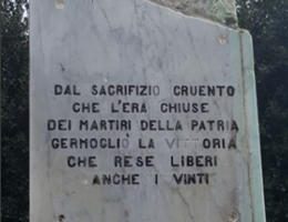Santo Stefano di Camastra (ME), monumento ai Caduti.
