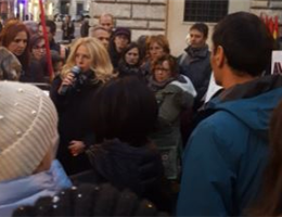 Ileana Colzi arringa i Colleghi