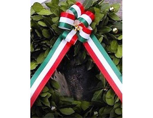 Non un nastro nero, ma tricolore!