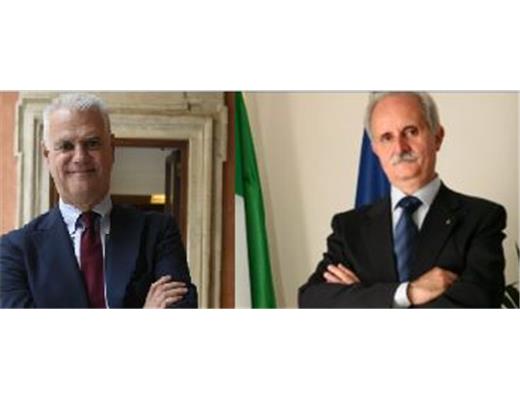 Paolo Zangrillo e Giancarlo Barra